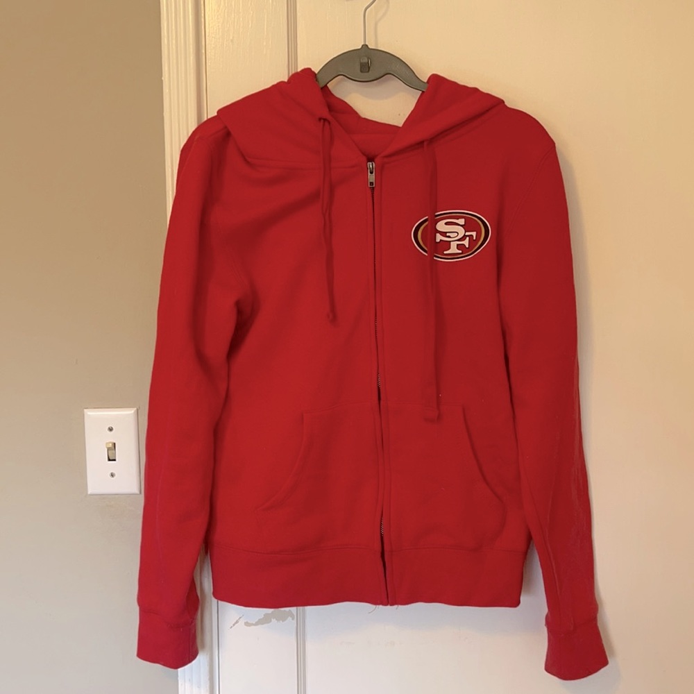 NFL Team Apparel SF 49ers Red Hoodie